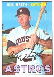 1967 Topps Baseball Cards      172     Bill Heath